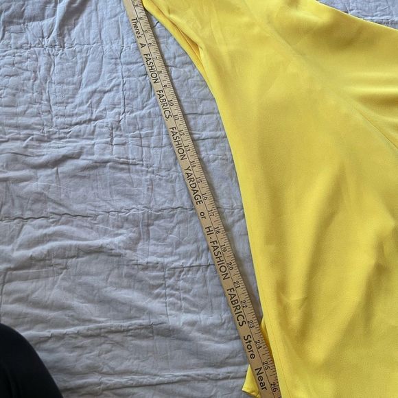 Zara Yellow Flared pants - Picture 10 of 14